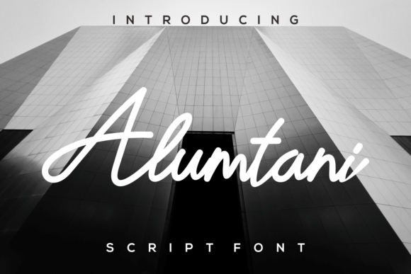 Alumtani: A Bold Handwritten Typeface for Campaign Impact