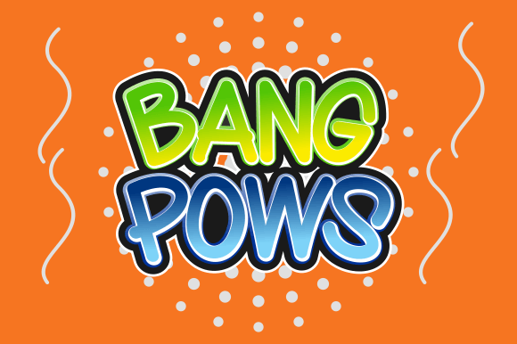 Bangpows: A Playful Typeface for Editorial Design