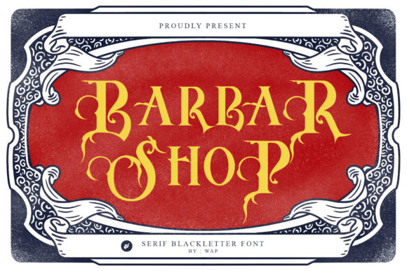 Barbar Shop Font: A Bold Typeface for Digital Branding