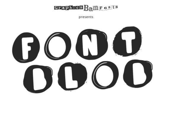 Blob Font: A Playful Typeface for Digital Design