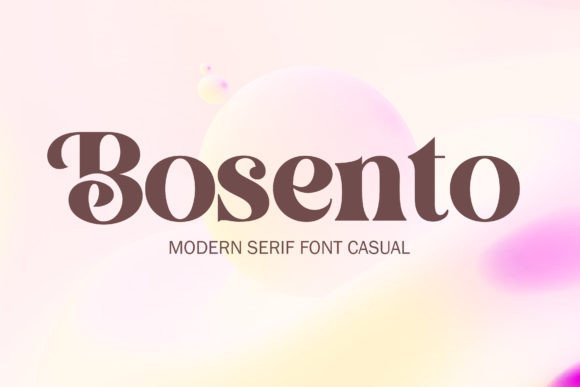 Bosento: A Serif Font That Elevates Your Web Design