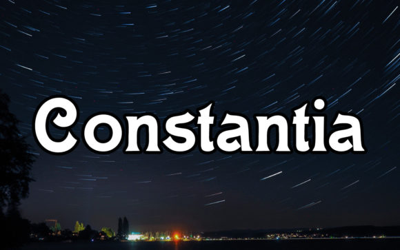 Constantia: A Bold Typeface for Digital Design
