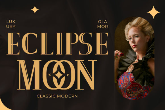 Eclipse Moon: A Bold Serif Font for Branding and Creative Design