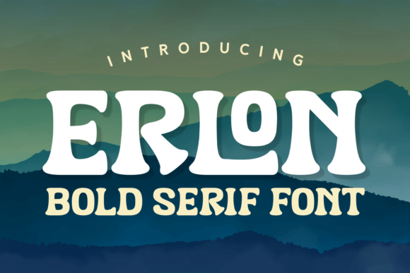 Erlon Font: A Bold Serif for Building a Memorable Brand