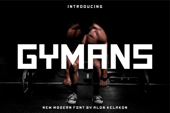 Gymans: A Bold Typeface for Modern Branding Projects