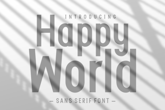 Happy World Typeface Review: A Modern Sans Serif for Creative Branding