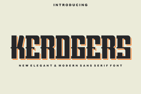 Kerogers Font: A Bold Choice for Your Brand