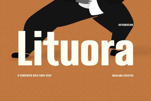 Lituora: A Modern Typeface for Digital Designers