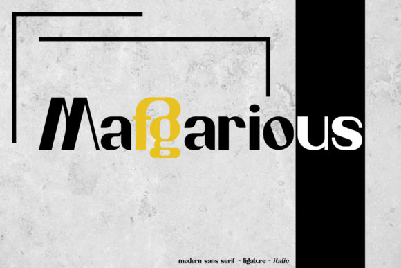 Mafgarious Font Review: A Bold and Optimistic Typeface for Creative Brands