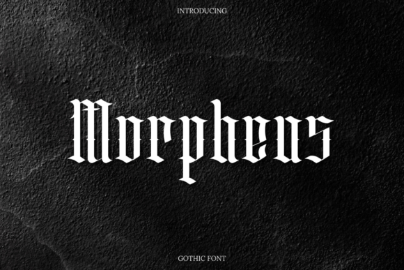 Morpheus Font: A Bold Typeface for Strong Branding