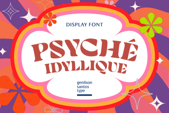 Psiche Idyllique: A Bold Serif Typeface for Editorial Design