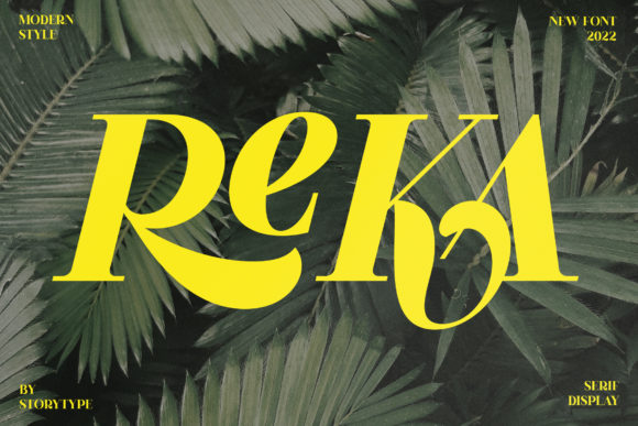 Reka: A Bold Serif Typeface That Elevates Creative Branding