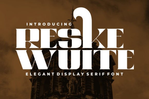 Reske Wuite: A Bold Typeface to Boost Your Brand