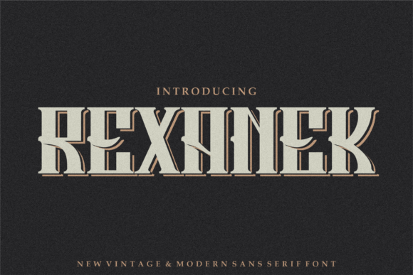 Rexanek: A Timeless Serif for Thoughtful Design