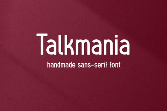 Talkmania Font: Bold Typography for Memorable Branding
