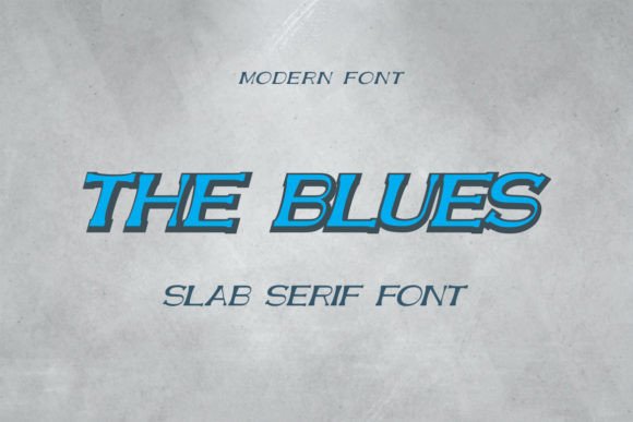 The Blues Font: A Bold Typeface for Digital Branding