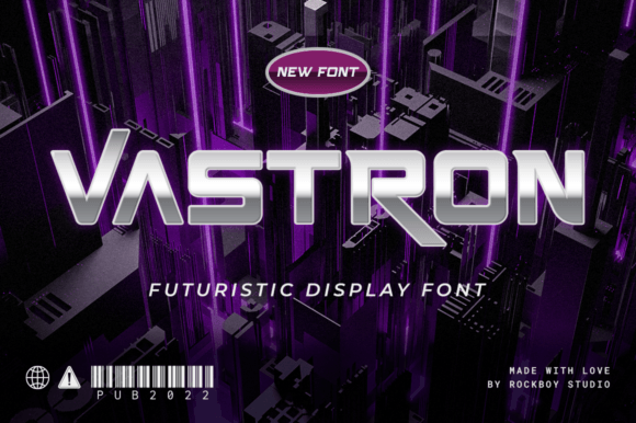 Vastron Font: A Bold Typeface for Modern Brand Campaigns