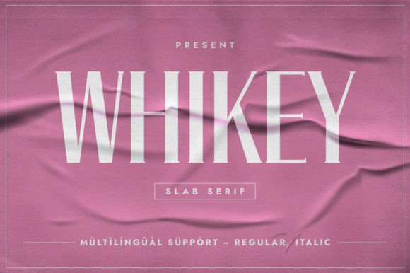 Whikey: A Bold Slab Serif Font for Modern Web Design